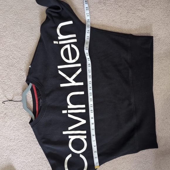 Calvin Klein Athletic Athleisure CK Logo Graphic Urban Street Sweatshirt S - Picture 4 of 6